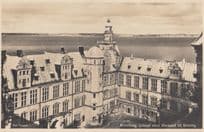 Kronborg Udsigt Over Oresund Til Sverrif Denmark Aerial Postcard