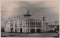 Kuala Lumpar Railway Train Station Malaysia RPC Old Postcard