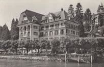 Kurort Weggis Hotel Central AM See Switzerland Postcard