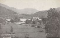 Kvamshaug Hotel West Norway Sylvester Jensen Hardanger Postcard