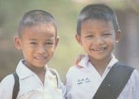 Kwow Si Narin School Thailand Jewellery Making Postcard