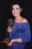 Kym Ryder Coronation Street 2008 TV Soap Awards 12x8 Hand Signed Photo