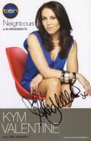 Kym Valentine as Libby Kennedy Neighbours Hand Signed Cast Card Photo