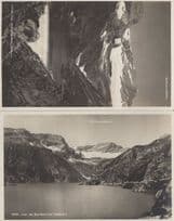 Lac De Barberine Switzerland 2x Old Postcard