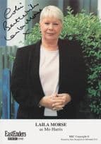Laila Morse as Mo Harris Eastenders Hand Signed Cast Card Photo