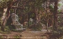 Lake In Pleasure Gardens Skegness Vintage Postcard