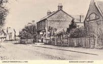 Langley Church Mission Village Hall 1900 Photo Postcard