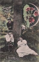 Language Of Flowers Polyanthus The Hearts Mystery Old Love Postcard