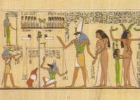 Last Judgement Of Lady Anhai Amun Singer Egyptian Postcard