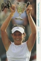 Laura Robson British Wimbledon Tennis Hand Signed Photo