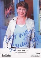 Laurie Brett as Jane Collins in Eastenders Hand Signed Cast Photo