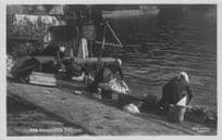 Lavandaie Ticinesi Swiss Washer Women Laundry Old Postcard