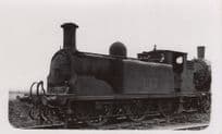 LB & SC LBSC Railway No 217 0-4-2T Train Real Photo Postcard