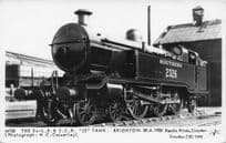 LB & SCR J2 Tank Old Southern 2326 Train in 1932 Pamlin Prints Railway RPC Postcard