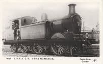 LB & SCR Train 0-6-2 No 400 & Conductor Railway RPC Postcard