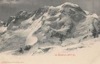 Le Breithorn Switzerland Postcard