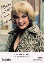 Leanne Lakey Eastenders Rare Undedicated Hand Signed Cast Card Photo