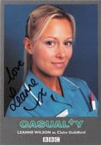 Leanne Wilson as Claire Guildford Casualty Hand Signed Cast Photo
