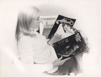 Led Zeppelin Monochrome Unidentified Movie 10x8 Publicity Photo