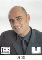 Lee Din This Morning Granada TV Television Show Cast Card