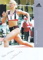Lee McConnell British Track & Field UK Olympic Games Athlete Hand Signed Photo