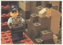 Lego Toy Germany Bob The Builder Construction Worker Model German Postcard