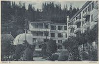 Lenk Kurhaus Switzerland Old Postcard