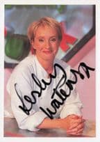 Lesley Waters Ready Steady Cook Celebrity TV Chef Hand Signed Photo