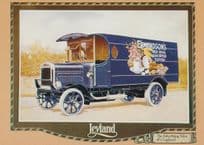 Leyland Liverpool Toffee Sweets Lorry Steam Wagon & Trailer Postcard