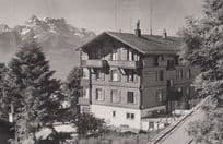 Leysin Hotel La Primevere Kat. Leysin Real Photo Postcard