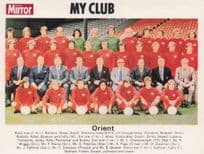 Leyton Orient Football My Club Daily Mirror Rare PB Postcard