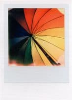 LGBT Umbrella Parasol Rainbow Analogue Camera Film Award Photo Postcard