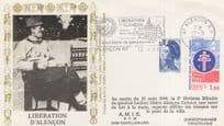Liberation D'Alencon French Military Resistance First Day Cover FDC