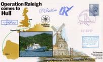 Lieut Betheell Lord Of Humberside Hull Operation Raleigh Hand Signed FDC