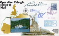 Lieutenant Colonel G Straw Operation Raleigh Comes To Hull Hand Signed FDC