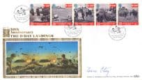 Lieutenant Terence Otway WW2 D-Day Landings Hand Signed FDC