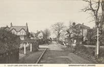 Lilley Lane Junction West Heath Birmingham 1937 Rare Photo Postcard