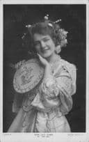 Lily Elsie Edwardian Actress Opera Old Hand Signed Photo