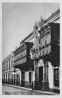 Lima Casa de los Marqueses Palacio Torre Tagle Chile Peru Postcard