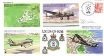 Linton On Ouse RAF Station DJR Wilson of 51 Squadron WW2 LTD TO 80 Map Hand Signed FDC