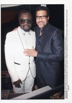 Lionel Richie with Will I Am 2010 Cannes Film Festival 10x8 PB French Press Photo