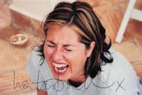 Lisa of Jimmy Tarbuck Yelling Amazing Hand Signed Photo