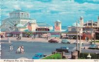 Little & Large at Wellington Pier Great Yarmouth 1970s Poster Postcard