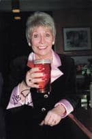 Liz Dawn Coronation Street Giant RARE 12x8 Hand Signed Photo