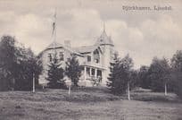 Ljusdal Bjorkhamre Sweden Old Postcard