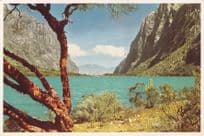 Llanganuco Lagoon White Cordillera Peru Postcard