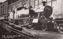 LNWR 4-4-2T No 6808 at Swindon Works Railway Real Photo Old Train Postcard