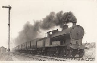 LNWR LMSR Class 4-6-0 Train Original Railway Photo