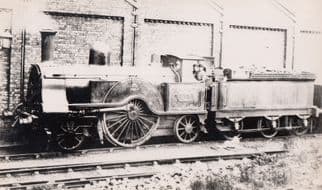 LNWR Saracen Train Problem Class 2-2-2 Train Photo