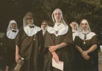 London Stag Party in 1980s Gangster Nuns Military Medals Postcard
